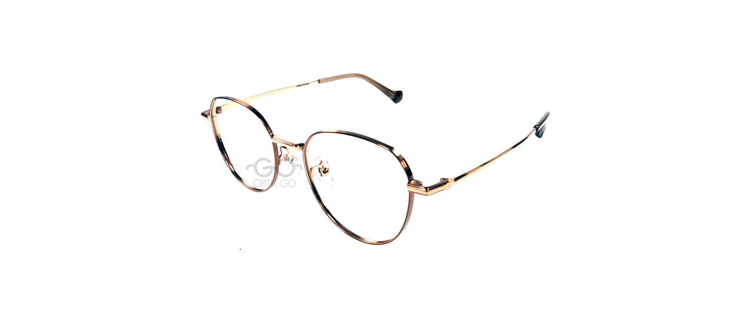 Louis Violette 23801 / C15 Brown Rosegold Glossy